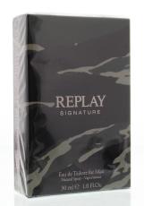Replay Signature man eau de toilette 30ml