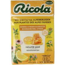 Ricola Kruidenpastilles Honing Citroen Echinacea 20 x 50 G
