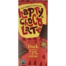 happy chocolate Puur 72% bio 85G