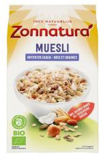 Zonnatura Muesli Noten en Zaden Bio 375 G