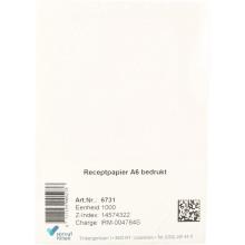 Spruyt Hillen Receptpapier A6 bedrukt 1000st