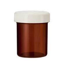 Spruyt Hillen Tabletflacon 25 ml bruin met dop 500st