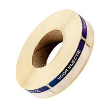 Spruyt Hillen Sticker voor injectie blauw 1000st