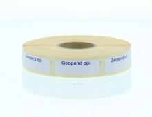 Spruyt Hillen Sticker geopend op 1000st