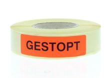 Spruyt Hillen Sticker gestopt 500st