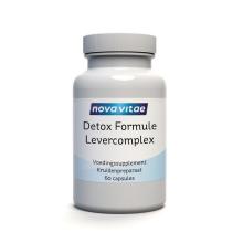 Nova Vitae Detox Formule Levercomplex 60 Vegan Capsules