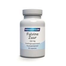 Nova Vitae Fulvinezuur 250 MG 60 Vegetarische Capsules