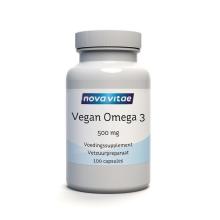 Nova Vitae Vegan omega 3 500 MG 100 Capsules