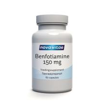 Nova Vitae Benfotiamine (Vitamine B1) 150 MG 60 Capsules