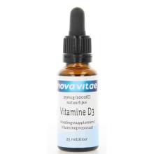 Nova Vitae Vitamine D3 1000 IU druppel 25ML