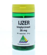 SNP IJzer Bisglycinaat 28 MG 60 Capsules