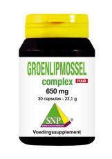 SNP Groenlipmossel Complex Puur 30 Capsules