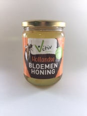 Vitiv Bloemen honing Hollands bio 300g