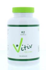Vitiv Vitamine K2 100 mcg 100 Capsules