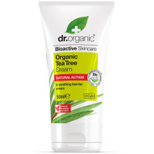 dr organic Cr&egrave;me Tea Tree 50 ML