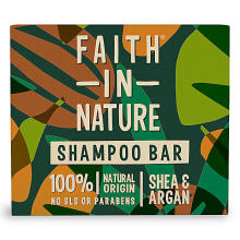 Faith In Nature Shea & Argan Shampoobar 85 G
