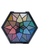 Casuelle Zeshoekige Make-up Compact Inhoud 15 X Glitter Oogcr&egrave;me 15 X 1 stuk