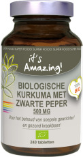 It's Amazing Kurkuma Zwarte Peper 240 Tabletten
