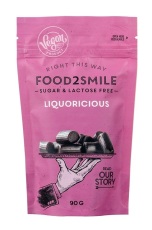 food2smile Liquoricious Suiker- en Lactosevrij 90 G
