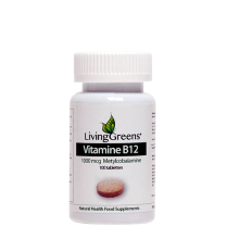 Livinggreens Vitamine B12 Methylcobalamine 1000 MCG 180 Tabletten