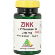 SNP Zink 50mg + gebufferde vitamine C puur 60 Vegicapsules