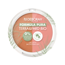 Deborah Milano PURA Bronzer & Blush Bio 02, Medium 1stuk