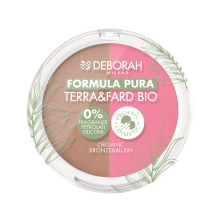 Deborah Milano PURA Bronzer & Blush Bio 04, Dark 1stuk
