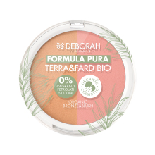 Deborah Milano PURA Bronzer & Blush Bio 01, Light 1stuk