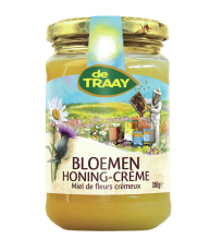 De Traay Traay Honing Bloemen Cr&egrave;me 350 Gram