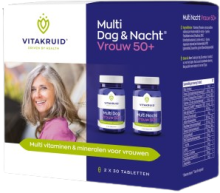 Vitakruid Multi Dag & Nacht Vrouw 50+ 2 x 30 tabletten