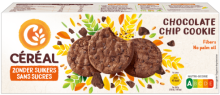 C&eacute;r&eacute;al Chocolade Chip Cookie 130gr