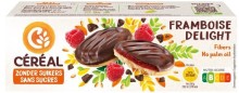 C&eacute;r&eacute;al Framboos Delight Koekjes 140gr