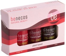 Benecos Giftset Nail Polish: Classic In Red 1 stuk
