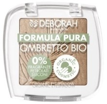 Deborah Milano PURA Eyeshadow Bio 08, Chestnut Brown 1stuk