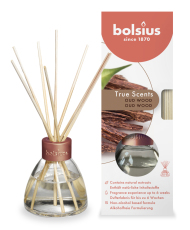 Bolsius Geurdiffuser true scents oud wood 45ml