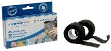 Joy2protect Snelpleisters 2,5cmx4,5m Zwart 2rol