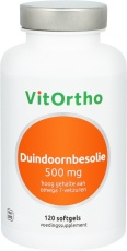 Vitortho Duindoornbesolie 500mg 120 Softgels