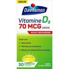 Davitamon Vitamine D 70 mcg plantaardig 30tb