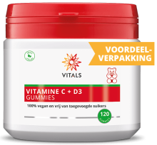 Vitals Vitamine C + D3 Gummies Voordeelverpakking 120st