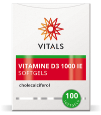 Vitals Vitamine D3 1000IE 100sft
