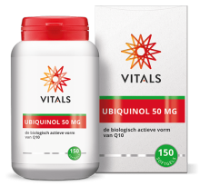 Vitals Ubiquinol 50mg 150 capsules