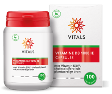 Vitals Vitamine D3 1000IE 100 capsules