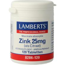 Lamberts Zink Citraat 25mg 120 Tabletten