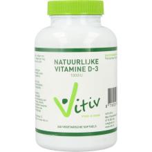 Vitiv Vitamine D3 1000IU 25mcg Vega 240 Softgels