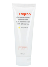 Fagron Cetomacrogol-Cr&egrave;me 10% Vaseline & 10% Glycerine 100 Gram