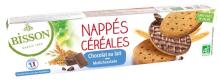 bisson Melk Chocolade Frosted Granenkoekjes Bio 140 G