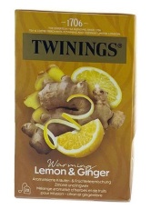 Twinings Citroen Gember 20 Stuks