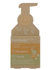 The Green Lab Co Handzeep Navulset Bergamot & Vanille 4 Stuks
