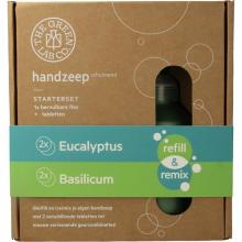 The Green Lab Co Handzeep Premium Starterset Eucalyptus & Basilicum 1 Set