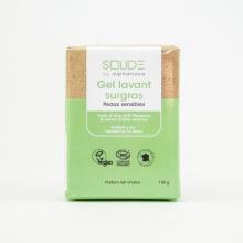 alphanova solide Cleansing Gel Gevoelige Huid 100 Gram